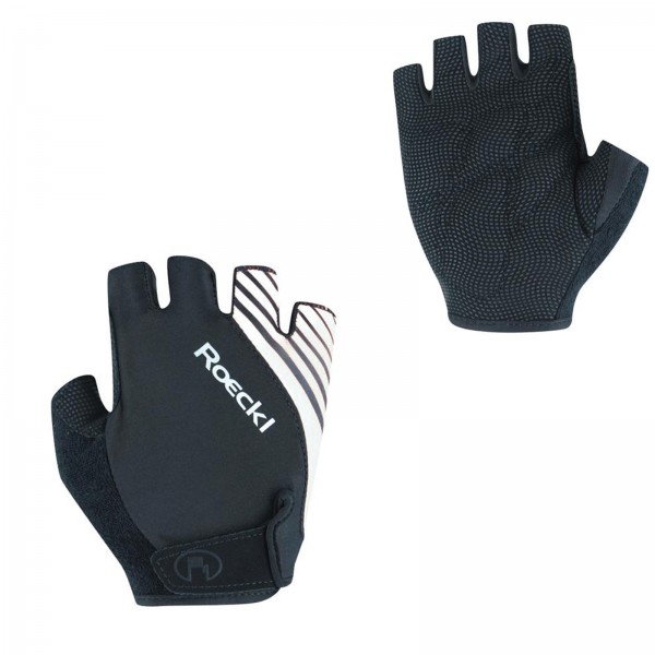 Roeckl Handschuhe Basic Naturns schwarz | weiß verschiedene Größen