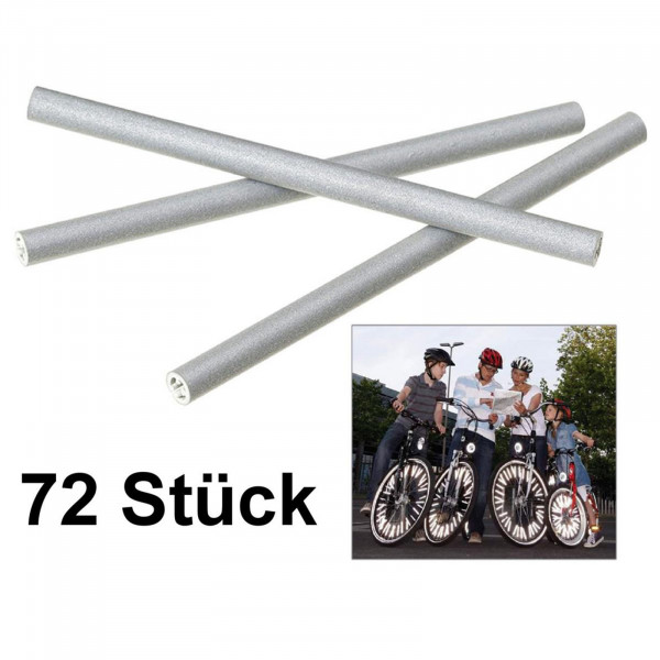 Wowow Radspeichenreflektoren/Speichensticks-Set 72 Stück für VR & HR