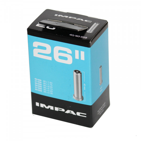 Impac Schlauch 26 Zoll 40/60-559 Autoventil 40mm