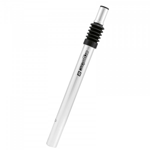 ERGOTEC Sattelkerze gefedert Alu SP-2.0 300/25,4mm silber
