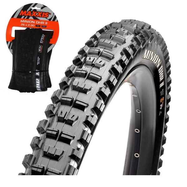 MAXXIS Reifen Minion DHR II 26", 27,5", 29" schwarz Dual TR + EXO faltbar