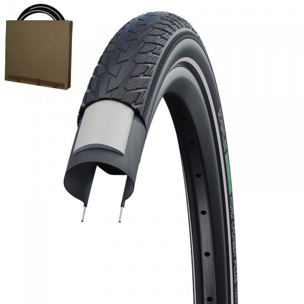 Schwalbe Reifen Road Cruiser Plus HS484 20 -28 schwarz mit Reflex