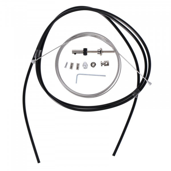 XLC Bremszug Set BR-X99 für Trommelbremse 1700/2350mm 2 Nippel schwarz