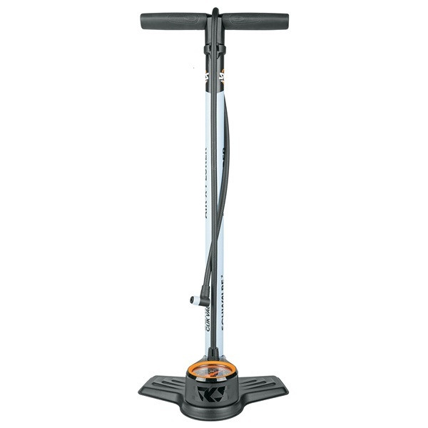 SKS Standpumpe Air-X-Plorer 10,0 Clik Valve Edition mit Manometer hellblau