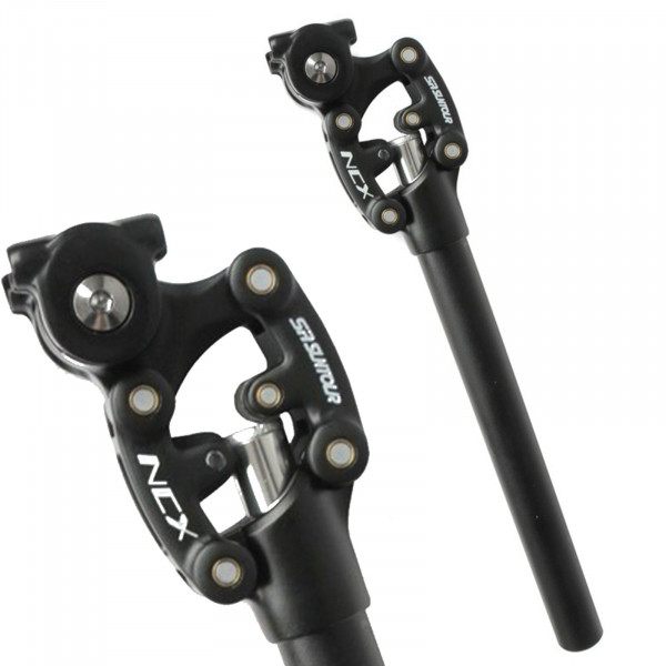 SR Suntour Sattelstütze gefedert SP12-NCX 350/27,2mm schwarz mittel
