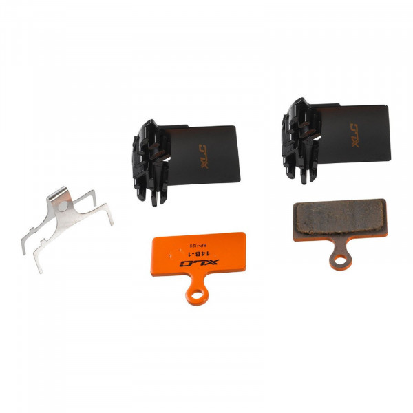 XLC Scheibenbremsbeläge organisch BP-H25 Shimano BR-M985/785/675/666/615 m. Kühlrippen