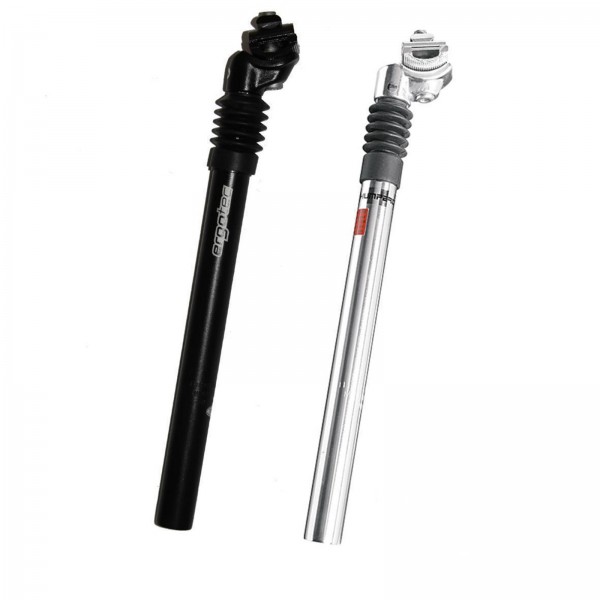 Ergotec gefederte Sattelstütze SP-3.0 Ø 25,4mm,.27,2mm, silber oder schwarz Federsattelstütze