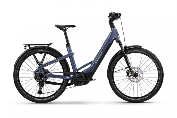 WINORA E-Bike 27,5 YAKUN X10E Low i600Wh Bosch 10-Gg. Cues night purple 47/M
