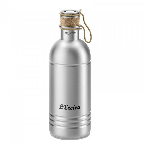 Elite Trinkflasche L'Eroica 600ml Retro Aluminium