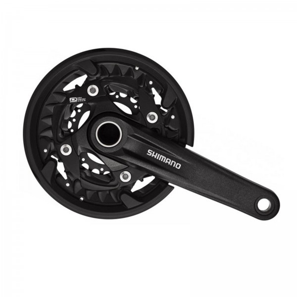 Shimano Kurbelsatz FCMT500 10-fach Hollowtech II 175mm KSS 22x30x40Z schwarz