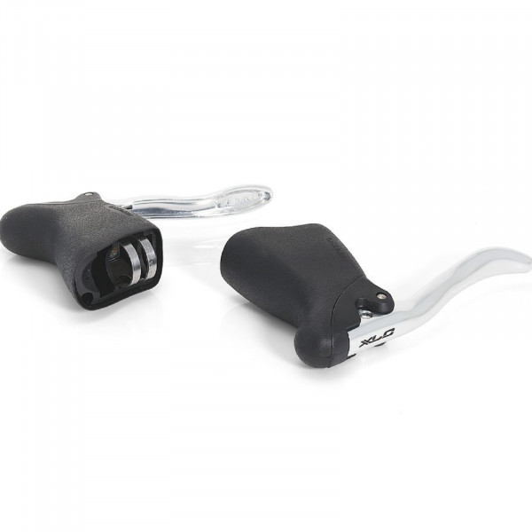 XLC Rennrad Bremshebel Set BL-R01 schwarz/silber