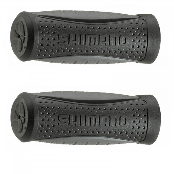 Herrmans Lenkergriffe Shimano 90/90mm schwarz/grau