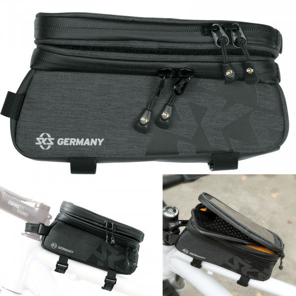 SKS Oberrohrtasche Traveller Smart schwarz 1,35ltr.
