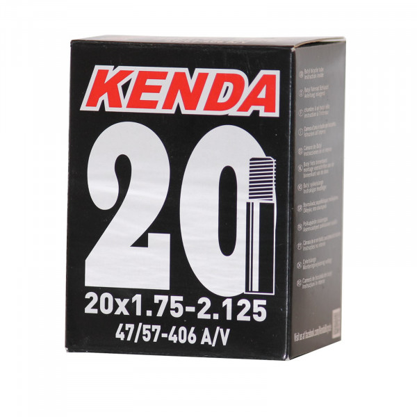 KENDA Fahrrad Schlauch 20 Zoll AV 35mm 20x1.75-2.125