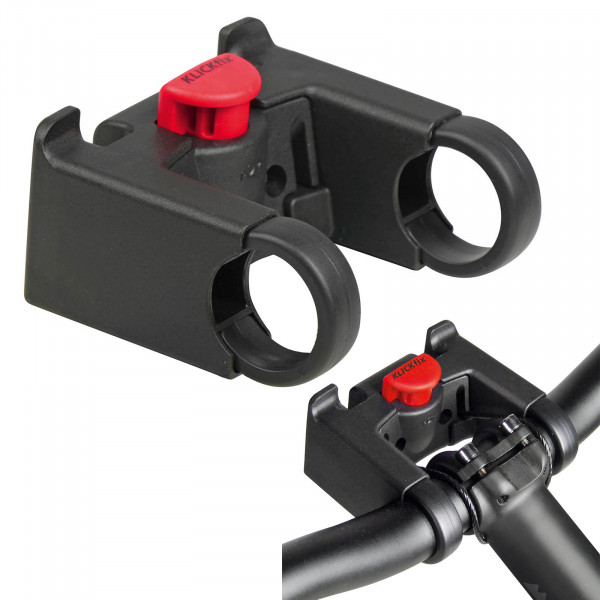 KLICKFIX Adapter/Halter 22-26mm schwarz
