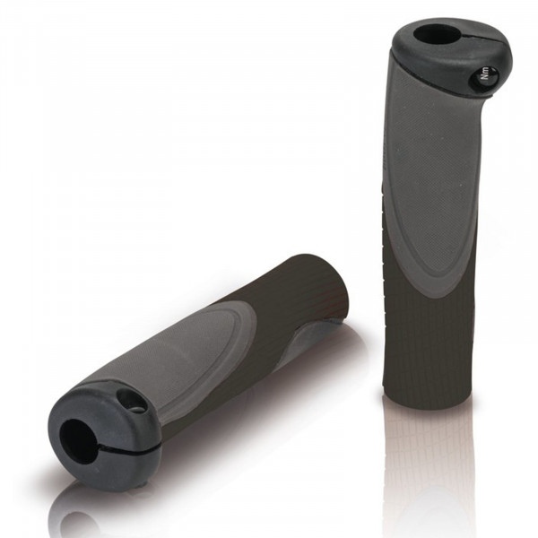 XLC Lenkergriffe GR-S28 bo1 136mm schwarz/grau Schraubensicherung