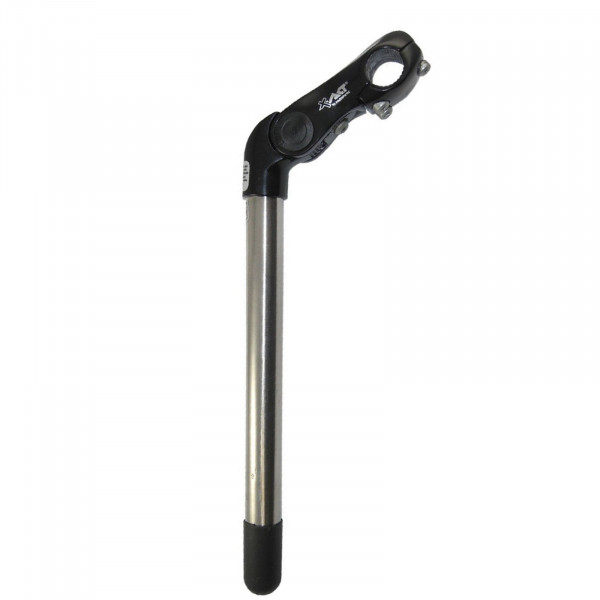 Ergotec Vorbau TR Kobra Vario verstellbar 25,4/110/300mm Niro/schwarz