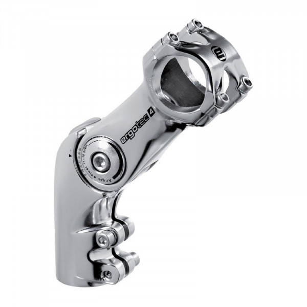 Ergotec Ahead-Vorbau Octopus 50 1 1/8" 31,8/90mm silber