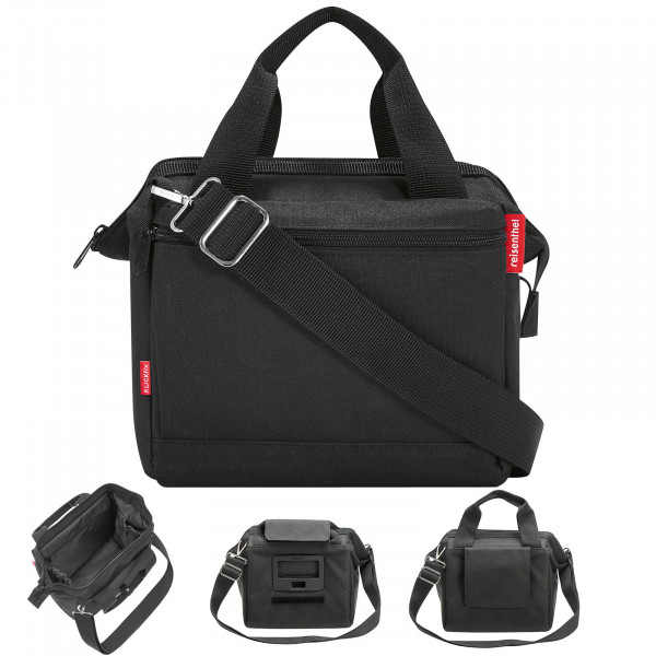 Reisenthel Lenkertasche Roomy schwarz 24x22x13 cm inkl. KLICKfix Halterung