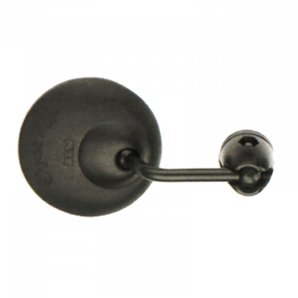 B&M Fahrradspiegel Cycle Star Ø80mm mit kurzer gebogener Stange