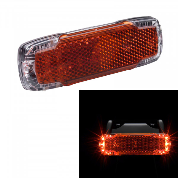 B&M LED-Rücklicht Toplight 2C für Gepäckträger 50/80mm