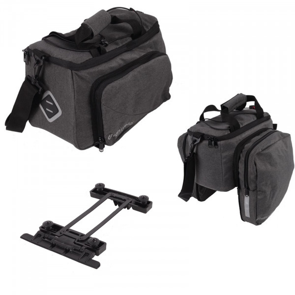 Atranvelo Gepäckträgertasche Zap inkl. AVS Adapter pass. Systemgepäckträger