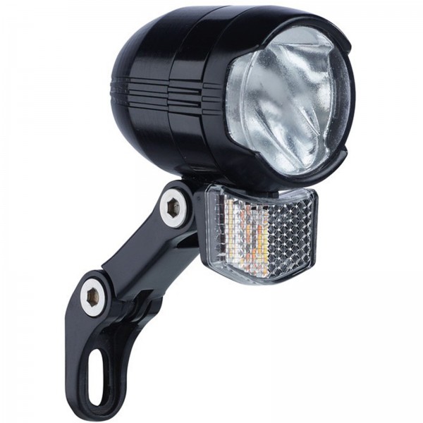 Büchel LED Scheinwerfer 80-Lux Shiny80 mit Standlicht/Sensor/Halter/Reflektor
