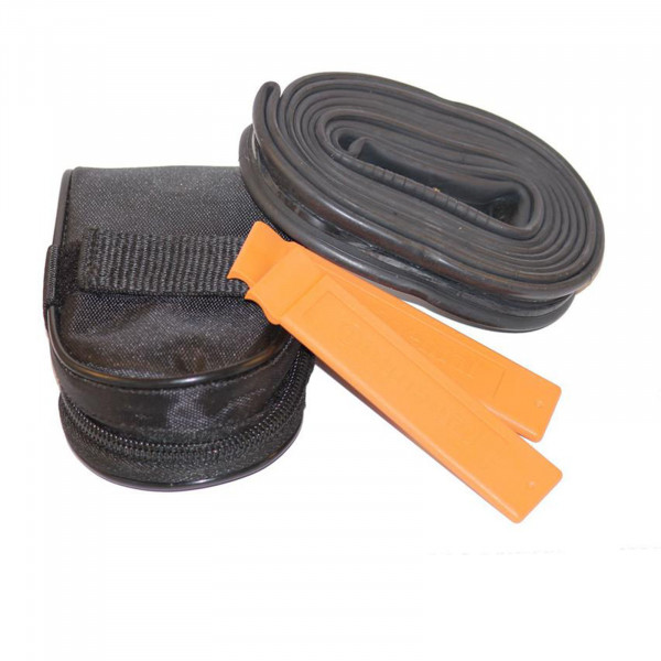 Continental Satteltasche schwarz incl. Schlauch 700C SV/Reifenheber