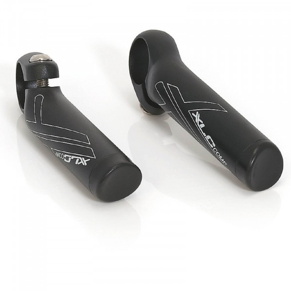 XLC Bar Ends BE-A12 90mm Alu schwarz matt