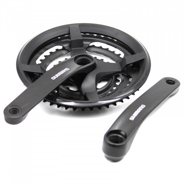 Shimano Kurbelsatz Trekking schwarz 170mm/KS FC-TY301