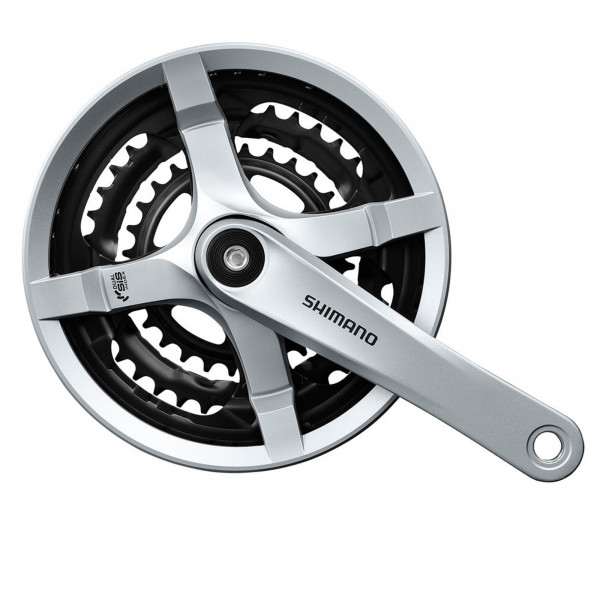 Shimano Kurbelsatz TR FC-TY501 28/38/48 Zähne silber 175mm