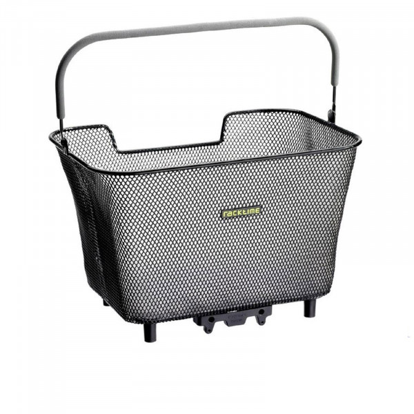 Racktime System-Korb Baskit large schwarz incl. Snapit/Adapter