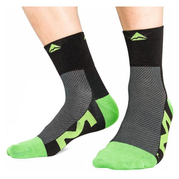 Merida Socken lang mit CoolMax schwarz/grün Gr. S-L