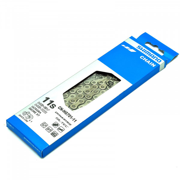 Shimano Kette 11-fach HG701Q 116-Glieder m. Kettenschloss