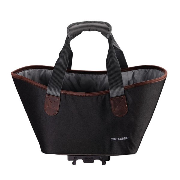 Racktime System-Einkaufstasche Agnetha inkl. Snapit schwarz oder grau