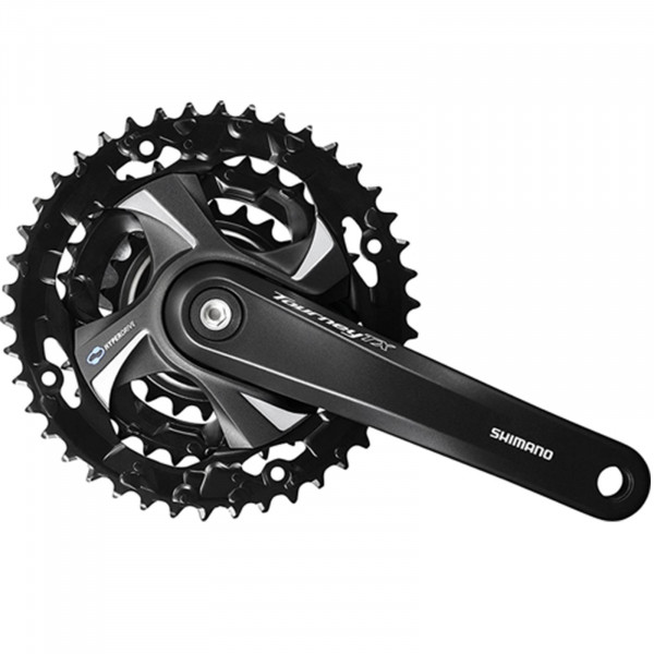 Shimano Kurbelsatz 4-kant MTB FC-TX801 schwarz 170mm/KS