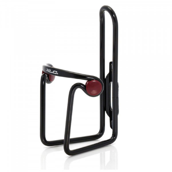 XLC Flaschenhalter Alu BC-A02 Knopf schwarz matt