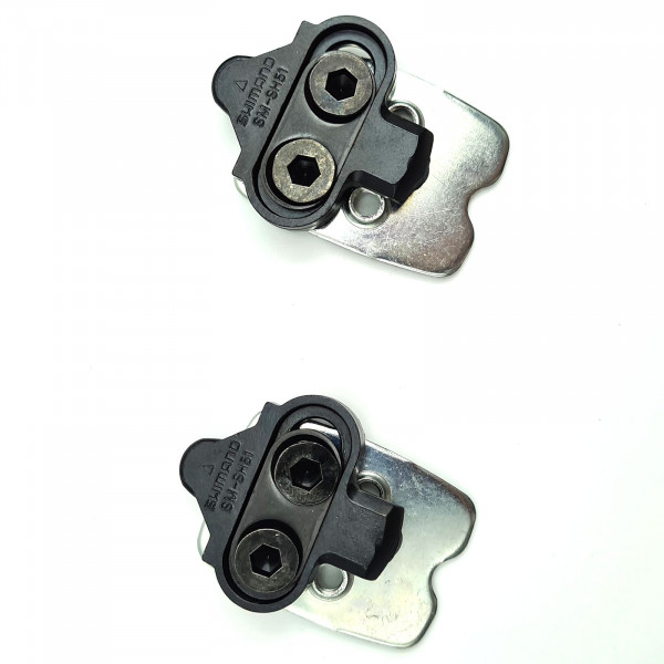 Shimano Schuhplatten SPD SM-SH51 einfach mit Gegenplatte