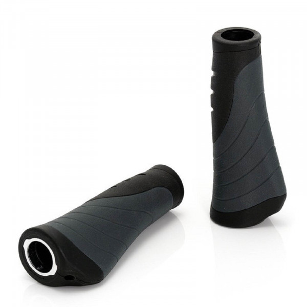 XLC Lenkergriffe GR-S04 135mm Schraubensicherung schwarz/grau