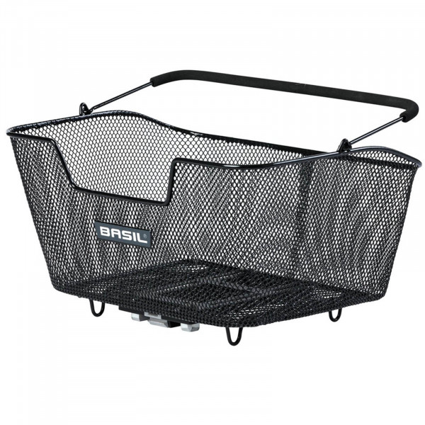 Basil System FahrradKorb Base M Mik schwarz f. Systemgepäckträger