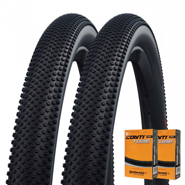2x SCHWALBE G-One Allround Gravel Reifen 28 Zoll HS473 FALT RaceGuard schwarz m/o Schläuche