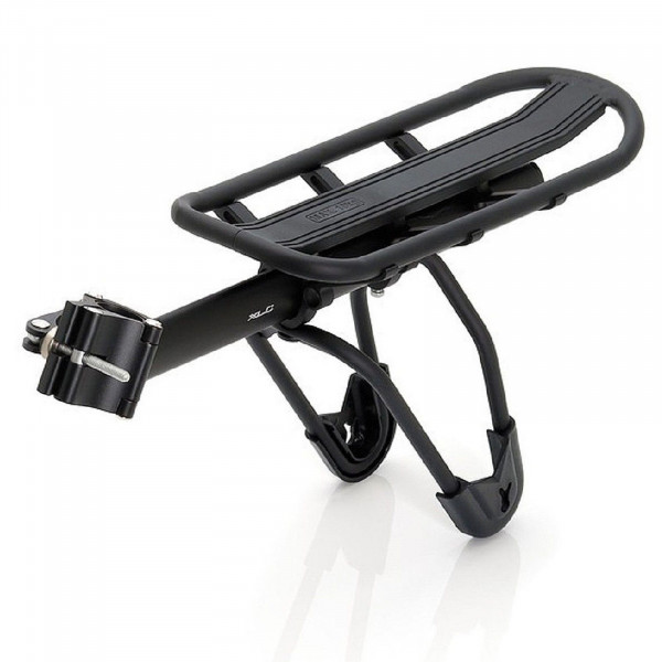 XLC Gepäckträger RP-R06 f. Sattelstütze Alu/Seitenhalter sw