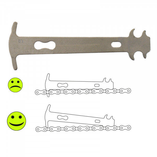 M-Wave Kettenmesslehre