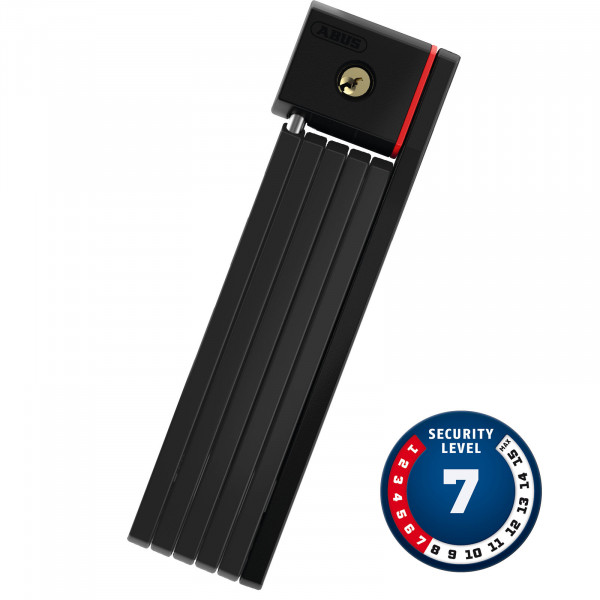 ABUS Faltschloss Bordo uGrip 5700K/80 schwarz Level7