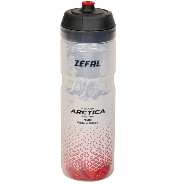 ZEFAL Thermoflasche Artica 750ml silber/rot